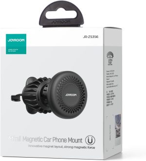 Joyroom Mini Magnetic Car Phone Vent Mount Black (HL-ZS356V)