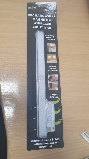LED Rechargeable Magnetic Wireless Light Bar (TE2103)