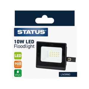 Status Livorno 10W LED Floodlight Black
