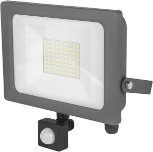 Status Tivoli 50W LED Floodlight with PIR Black