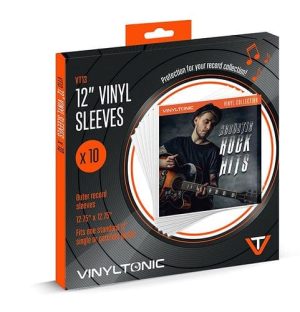 Vinyl Tonic PVC 12" WSleeve (10 Pack) VT13