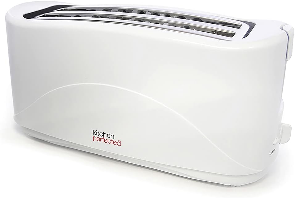 Lloytron Long Slot Toaster White