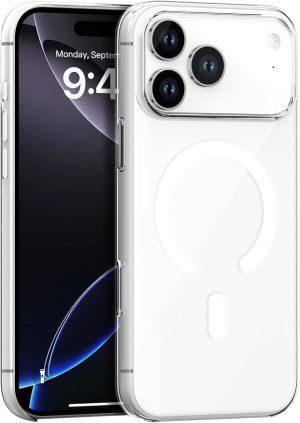 Joyroom Transparent Magnetic Phone Case for IPhone 17 Pro Max