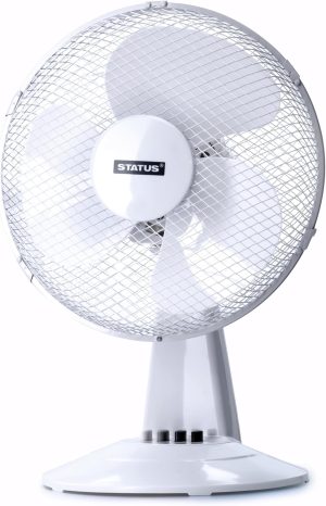 Status 12" Desk Fan Oscillating
