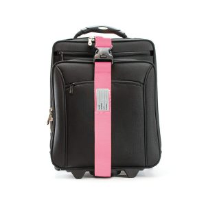 STATUS PINK LUGGAGE STRAP 1PK BOX
