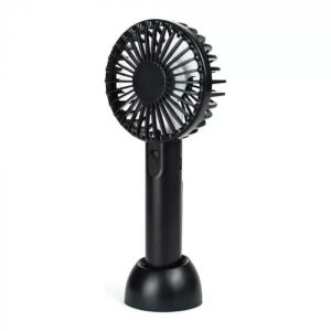 Status 3" Rechargeable Hand Held Mini Fan Black or Grey