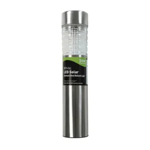 Status Dubbo -white LED -Solar -Bollard Stake Light -Stainless Steel