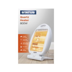 Status Quartz Heater 800W Grey (SHEAT08)