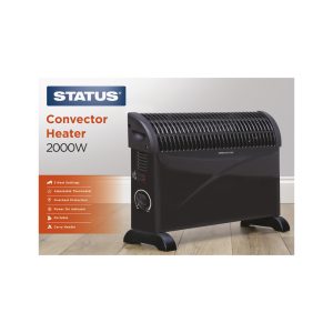 Status Convector Heater 2000W Black (SHEAT14B)
