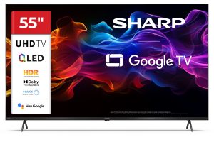 Sharp 55" 4K Ultra HD QLED Google TV™